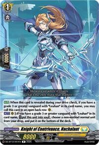 Knight of Contrivance, Nachalant - DZ-BT12: Chasm of Lost Souls - Cardfight Vanguard card