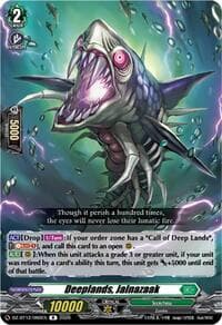 Deeplands, Jalnazaak - DZ-BT12: Chasm of Lost Souls - Cardfight Vanguard card