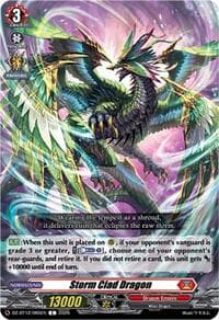 Storm Clad Dragon - DZ-BT12: Chasm of Lost Souls - Cardfight Vanguard card