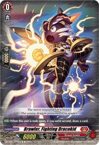 Brawler, Fighting Dracokid - DZ-BT12: Chasm of Lost Souls - Cardfight Vanguard card