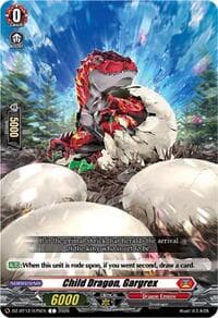 Child Dragon, Gargrex - DZ-BT12: Chasm of Lost Souls - Cardfight Vanguard card