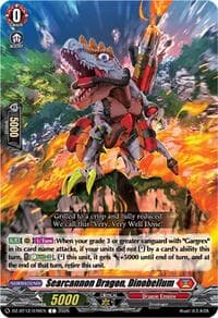 Searcannon Dragon, Dinobellum - DZ-BT12: Chasm of Lost Souls - Cardfight Vanguard card
