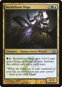 Beetleform Mage - Dragon's Maze - Magic: The Gathering card