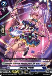 Thrilling Jester - DZ-BT12: Chasm of Lost Souls - Cardfight Vanguard card