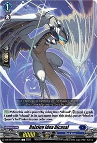 Raising Idea Alcasal - DZ-BT12: Chasm of Lost Souls - Cardfight Vanguard card