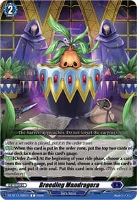 Breeding Mandragora - DZ-BT12: Chasm of Lost Souls - Cardfight Vanguard card