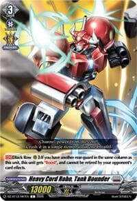 Heavy Cord Robo, Tank Bounder - DZ-BT12: Chasm of Lost Souls - Cardfight Vanguard card