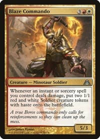 Blaze Commando - Dragon's Maze - Magic: The Gathering card