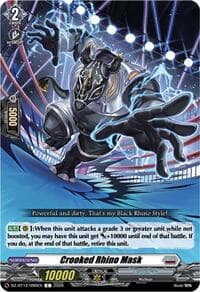 Crooked Rhino Mask - DZ-BT12: Chasm of Lost Souls - Cardfight Vanguard card