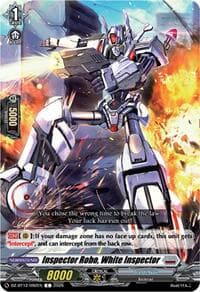 Inspector Robo, White Inspector - DZ-BT12: Chasm of Lost Souls - Cardfight Vanguard card