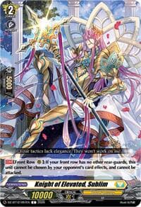Knight of Elevated, Sublim - DZ-BT12: Chasm of Lost Souls - Cardfight Vanguard card