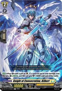 Knight of Consecration, Kilbert - DZ-BT12: Chasm of Lost Souls - Cardfight Vanguard card