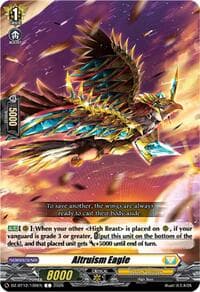 Altruism Eagle - DZ-BT12: Chasm of Lost Souls - Cardfight Vanguard card