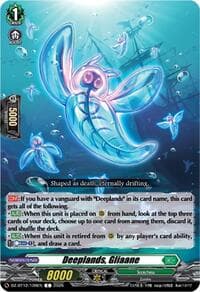 Deeplands, Gliaane - DZ-BT12: Chasm of Lost Souls - Cardfight Vanguard card