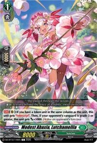 Modest Abaxia, Lutchamellia - DZ-BT12: Chasm of Lost Souls - Cardfight Vanguard card