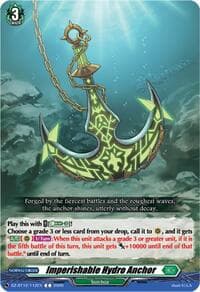 Imperishable Hydro Anchor - DZ-BT12: Chasm of Lost Souls - Cardfight Vanguard card
