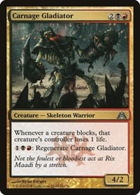 Carnage Gladiator - Dragon's Maze - Magic: The Gathering card