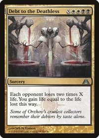 Debt to the Deathless - Dragon's Maze - Magic: The Gathering card