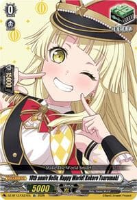 10th anniv Hello, Happy World! Kokoro Tsurumaki - DZ-BT12: Chasm of Lost Souls - Cardfight Vanguard card