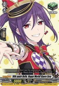 10th anniv Hello, Happy World! Kaoru Seta - DZ-BT12: Chasm of Lost Souls - Cardfight Vanguard card