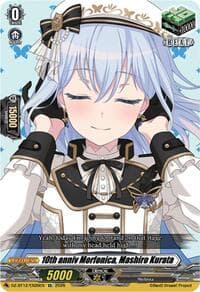 10th anniv Morfonica, Mashiro Kurata - DZ-BT12: Chasm of Lost Souls - Cardfight Vanguard card