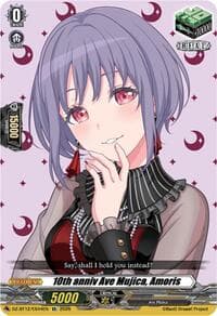 10th anniv Ave Mujica, Amoris - DZ-BT12: Chasm of Lost Souls - Cardfight Vanguard card