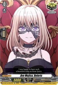 Ave Mujica, Doloris - DZ-BT12: Chasm of Lost Souls - Cardfight Vanguard card
