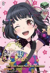 10th anniv Poppin'Party, Rimi Ushigome (EXS) - DZ-BT12: Chasm of Lost Souls - Cardfight Vanguard card