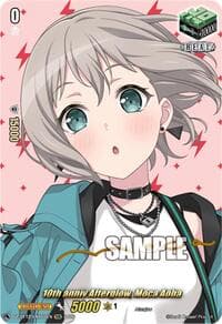 10th anniv Afterglow, Moca Aoba (EXS) - DZ-BT12: Chasm of Lost Souls - Cardfight Vanguard card