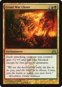 Gruul War Chant - Dragon's Maze - Magic: The Gathering card