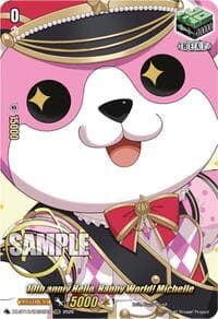 10th anniv Hello, Happy World! Michelle (EXS) - DZ-BT12: Chasm of Lost Souls - Cardfight Vanguard card