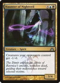 Haunter of Nightveil - Dragon's Maze - Magic: The Gathering card