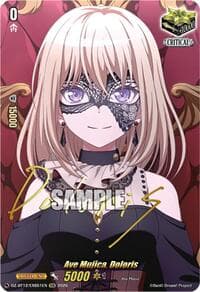 Ave Mujica, Doloris (EXS) - DZ-BT12: Chasm of Lost Souls - Cardfight Vanguard card