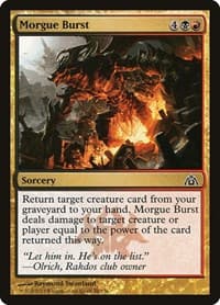 Morgue Burst - Dragon's Maze - Magic: The Gathering card