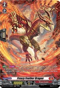 Frenzy Feather Dragon (FR) - DZ-BT12: Chasm of Lost Souls - Cardfight Vanguard card
