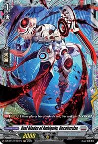 Dual Blades of Ambiguity, Decoheraise (FR) - DZ-BT12: Chasm of Lost Souls - Cardfight Vanguard card