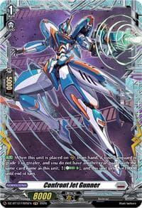 Confront Jet Gunner (FR) - DZ-BT12: Chasm of Lost Souls - Cardfight Vanguard card
