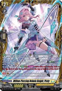 Willow-Piercing Nebula Knight, Picky (FR) - DZ-BT12: Chasm of Lost Souls - Cardfight Vanguard card