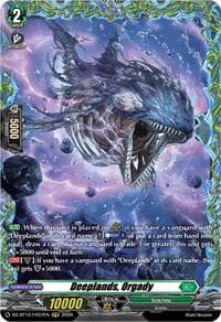 Deeplands, Orgady (FR) - DZ-BT12: Chasm of Lost Souls - Cardfight Vanguard card