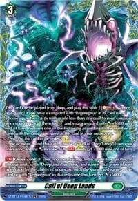 Call of Deep Lands (FR) - DZ-BT12: Chasm of Lost Souls - Cardfight Vanguard card