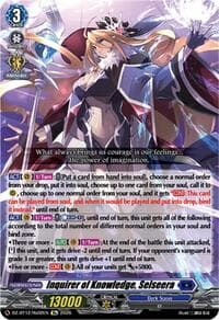 Inquirer of Knowledge, Selseera - DZ-BT12: Chasm of Lost Souls - Cardfight Vanguard card