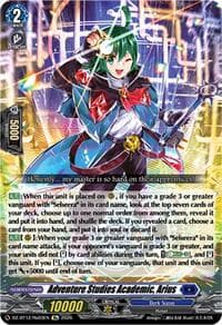 Adventure Studies Academic, Arius - DZ-BT12: Chasm of Lost Souls - Cardfight Vanguard card
