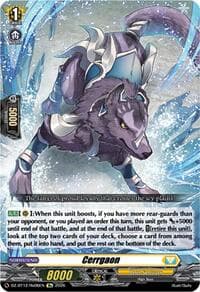 Cerrgaon - DZ-BT12: Chasm of Lost Souls - Cardfight Vanguard card