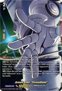 Armed Arms, "StrongRight" (SECV) - DZ-BT12: Chasm of Lost Souls - Cardfight Vanguard card