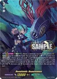 Deeplands, Reguregnus (SECV) - DZ-BT12: Chasm of Lost Souls - Cardfight Vanguard card