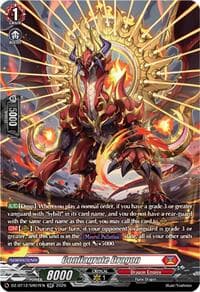 Conflagrate Dragon (SR) - DZ-BT12: Chasm of Lost Souls - Cardfight Vanguard card