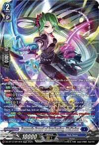 Demonic Sword of Awakening, Welkaina (SR) - DZ-BT12: Chasm of Lost Souls - Cardfight Vanguard card