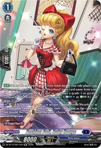 Fashion Doll, Ruby Rouge (SR) - DZ-BT12: Chasm of Lost Souls - Cardfight Vanguard card