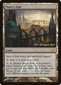 Maze's End - Prerelease Cards - Magic: The Gathering card