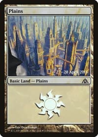 Plains (Dragon's Maze) - Prerelease Cards - Magic: The Gathering card